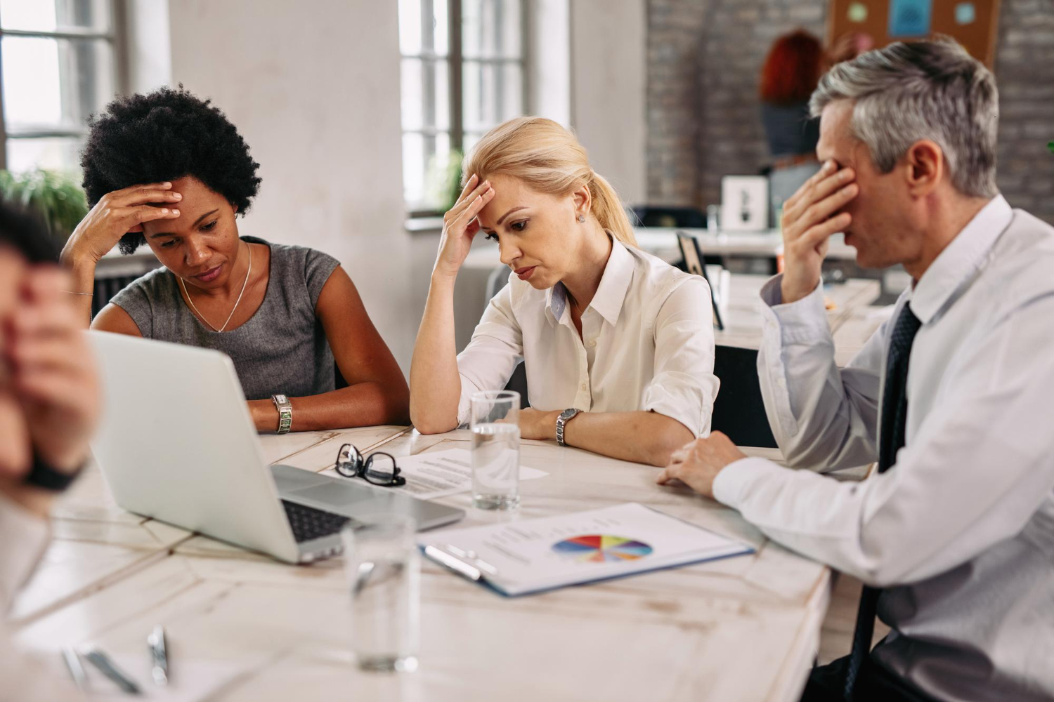 Employees Show up Stressed